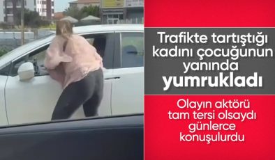 Adana’da bir kadın trafikte tartıştığı hemcinsini darbetti