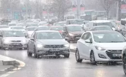 Ankara’da kar yağışı etkili oldu