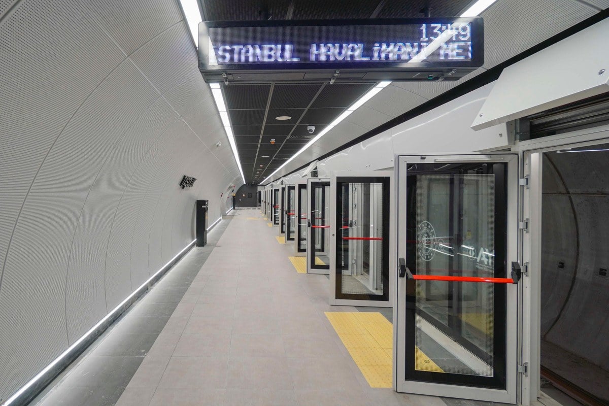 arnavutkoy istanbul havalimani metro hatti yarin aciliyor 3