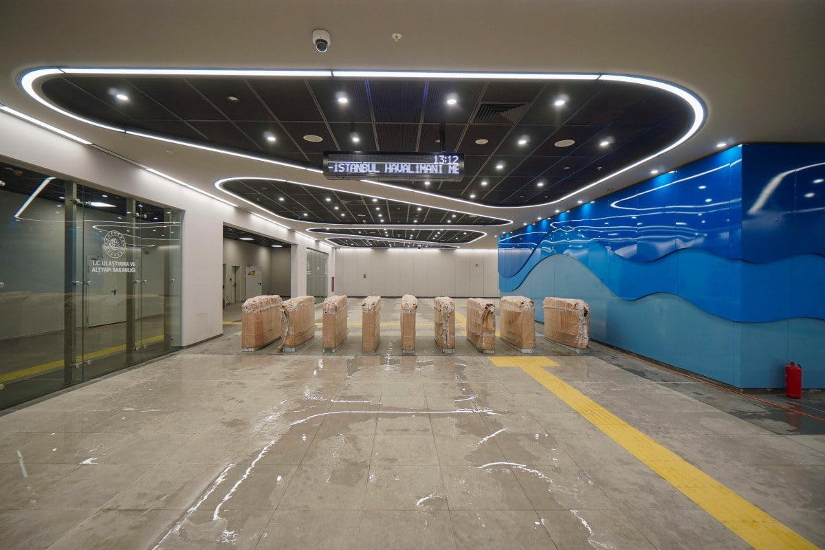 arnavutkoy istanbul havalimani metro hatti yarin aciliyor 6