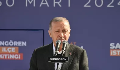 Cumhurbaşkanı Erdoğan, İstanbul Güngören’de vatandaşlara seslendi