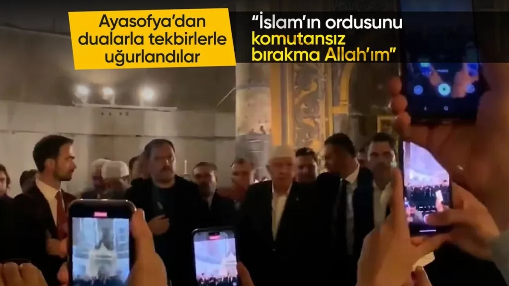 cumhurbaskani erdogan ve murat kurum tekbirlerle ugurlandi ILWvkL6h