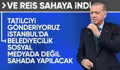 Cumhurbaşkanı Erdoğan’dan Sultanbeyli’de mevcut İBB yönetimine tepki!