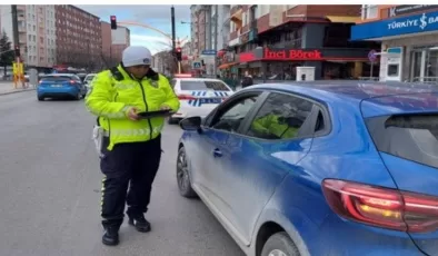 Eskişehir’de trafik denetimde sürücülere ceza yağdı