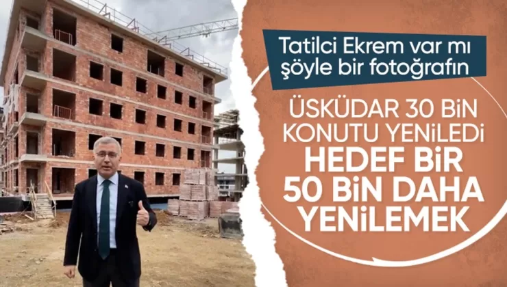 Hilmi Türkmen’den kentsel dönüşüm paylaşımı: ‘Biz bu işin dertlisiyiz’