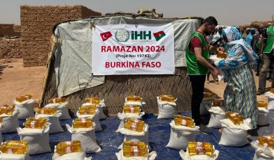 İHH’dan Afrika’ya uzanan yardım eli! Ramazan’ın ilk haftasında Burkina Faso’da yardımlar yapıldı