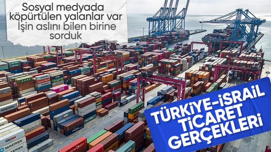 israil ile turkiye arasindaki ticaret gercekleri 75C7749F