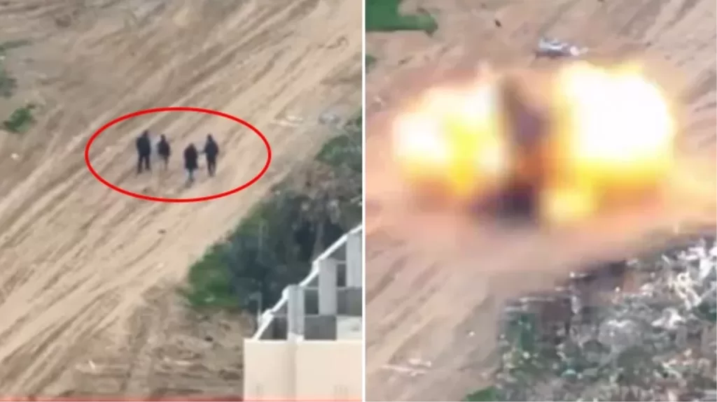 israil insansiz hava araciyla yolda yuruyen 4 sivili bombaladi xgKAx59g
