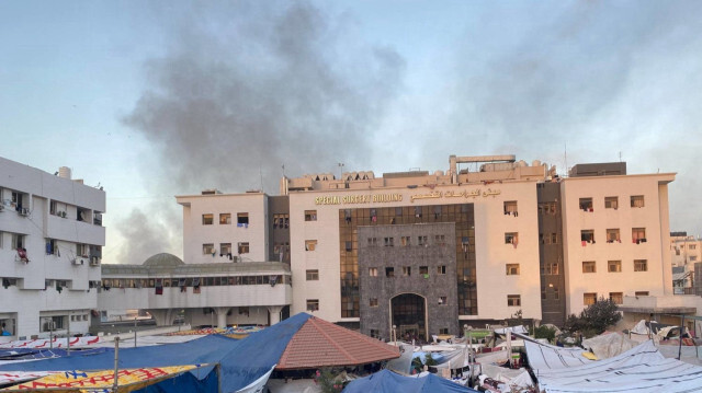 israil ordusu sifa hastanesindeki bir binayi havaya ucurdu 0 efEVR8qI