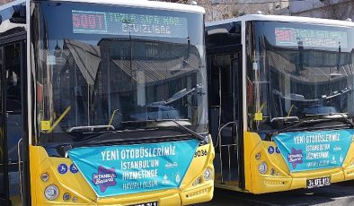 İstanbul’un Efsane Hattına 5 Yeni Otobüs Daha