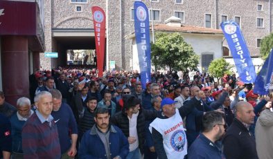 İzmir Büyükşehir Belediyesi’nde iş bırakma eylemi