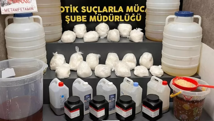 İzmir’de uyuşturucu operasyonu! 112 kilo metamfetamin ele geçirildi