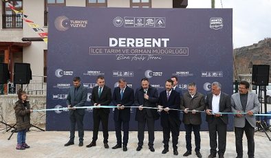 Konya Büyükşehir’in Derbent’e Kazandırdığı İlçe Tarım ve Orman Müdürlüğü Binası Açıldı