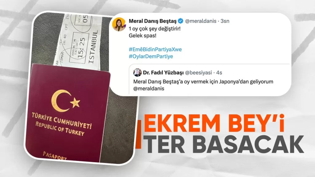 meral danis bestas dem partiye oy verin cagrisi yapti POFAOjFD