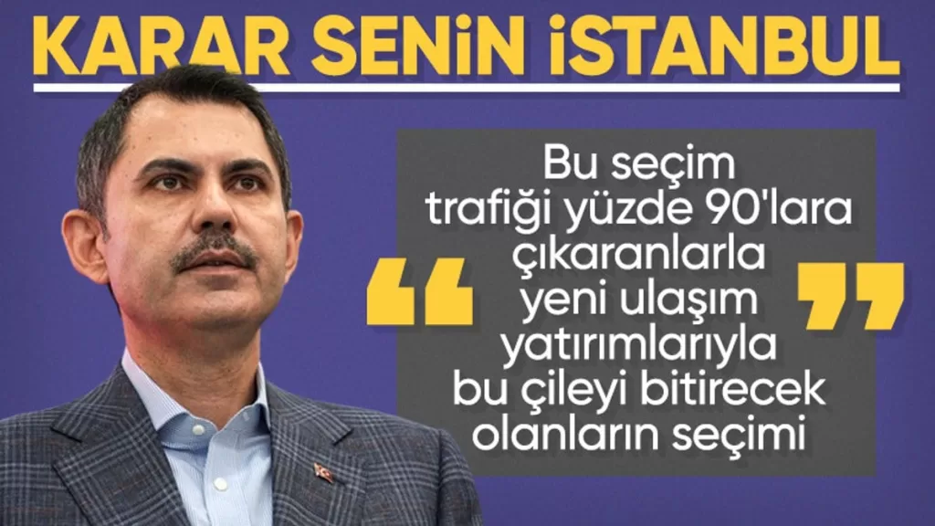 murat kurum trafik durmadan hayat felc olmadan istanbul kazanacak 97wDhPEu