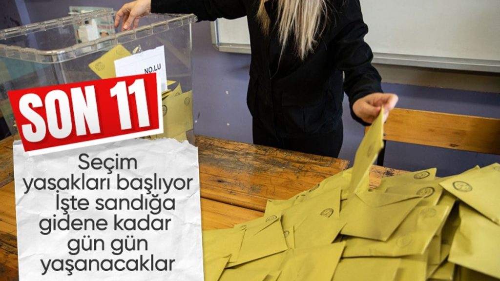 yerel secime 11 gun kaldi propaganda serbestligi ve secim yasaklari basliyor RdhgX7lV
