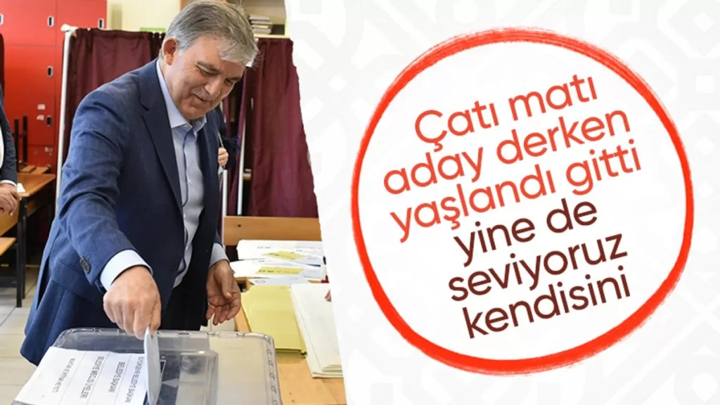 abdullah gul esiyle birlikte beykozda oy verdi hm7354FE