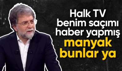 Ahmet Hakan’dan saçını haber yapan Halk TV’ye: Manyak bunlar ya