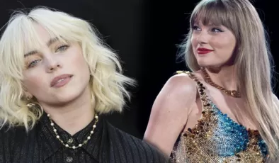 Amerikalı şarkıcı Billie Eilish Taylor Swift hayranlarını kızdırdı!
