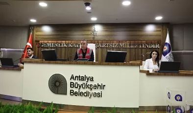 Antalya Büyükşehir Belediye Meclisi yeni dönemin ilk toplantısını yaptı
