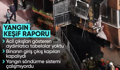 Beşiktaş’ta gece kulübündeki yangında ihmaller zinciri: ‘Binanın giriş çıkış kapıları kapalıydı’