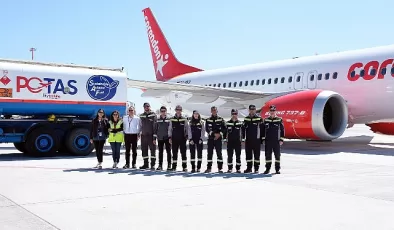 Corendon Airlines, Antalya’da bir ilke imza atarak Sürdürebilir Havacılık Yakıtı (SAF) yakıt kullanımına başladı