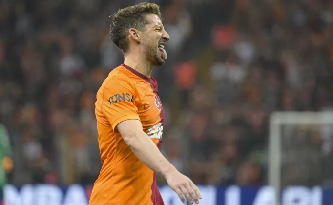 Galatasaray’da Mertens sürat kesmiyor