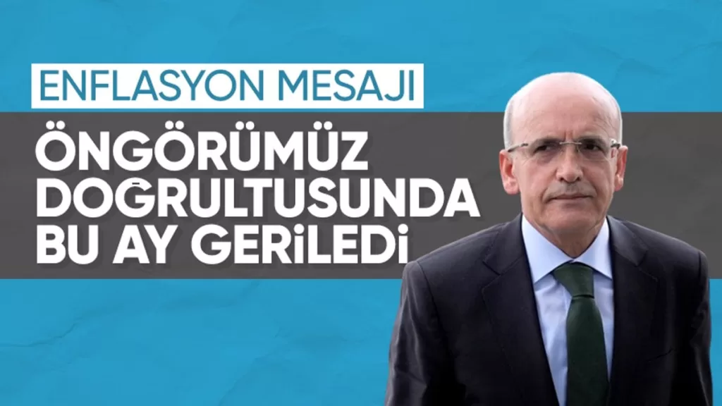 mehmet simsek aylik enflasyon ongorumuz dogrultusunda mart ayinda geriledi YV11uf6K
