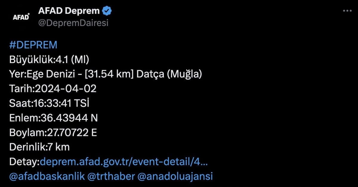 muglada 41 buyuklugunde deprem 0 XNR2MyrH