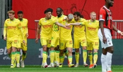 Nantes güçlü maçta 3 puanı deplasmanda aldı