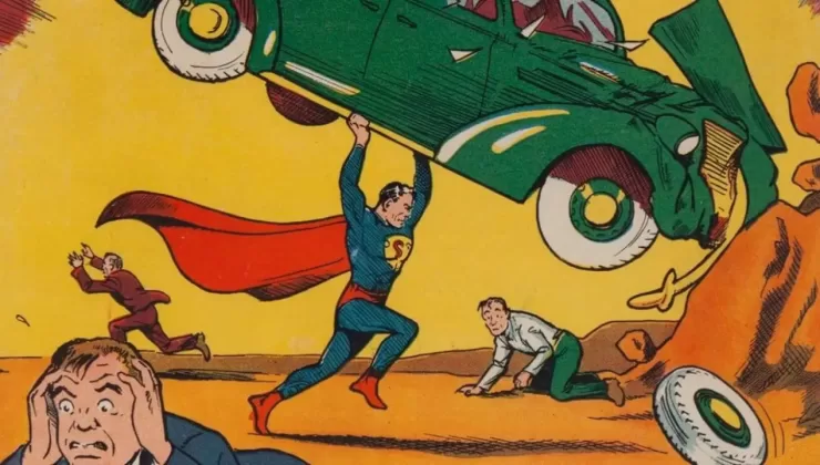 Superman’in ilk kez göründüğü, 1938 tarihli çizgi roman Action Comics #1 için küçük bir servet ödendi