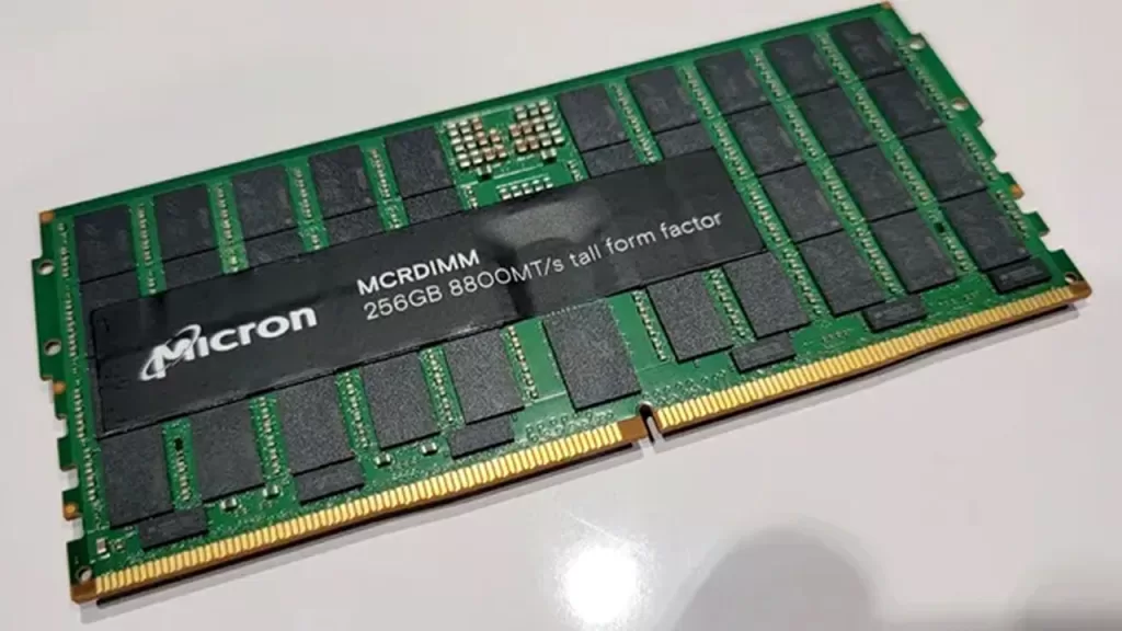 tek bir 256 gb ddr5 bellek modulu iste boyle gorunuyor ZNJfTRTO