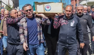 Trabzonspor’un altyapı futbolcusu Mirkan Kurt’un cenazesi defnedildi