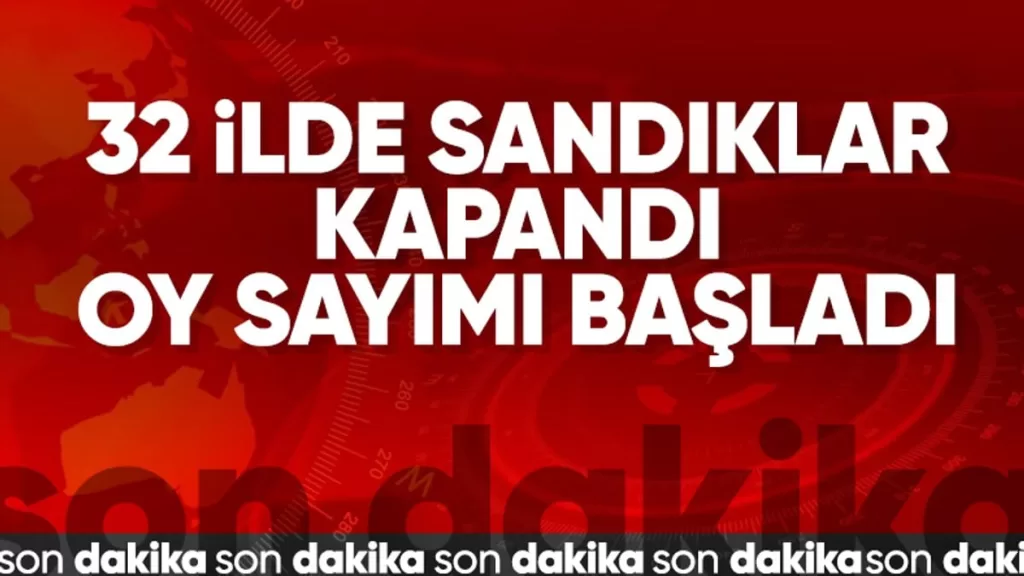 turkiye sandik basinda dogu illerinde oy verme islemi sona erdi khmrZ8LC