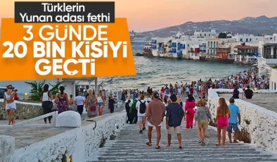 Yunan adalarına Türk turist akını: 20 bin kişi gitti
