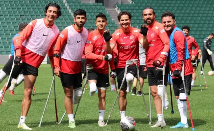 Ampute Ulusal Futbol Kadrosu, Antalya’da kampa girdi