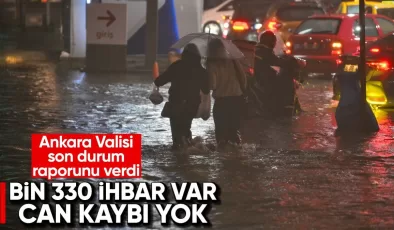 Ankara’da sel felaketi: Vasip Şahin son durumu açıkladı