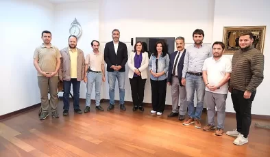 Aydın Gazeteciler Cemiyeti’nden Başkan Çerçioğlu’na Ziyaret