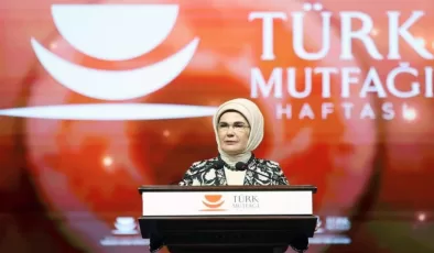 Emine Erdoğan Türk Mutfağı Haftası programında seslendi: “Yerel mutfağımızı korumak zorundayız”