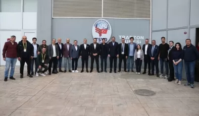 Ertuğrul Doğan, TSYD Trabzon Şubesi’ni ziyaret etti
