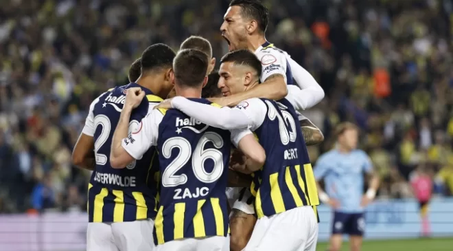 Fenerbahçe atılan gol sayısında Avrupa ikincisi