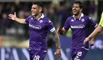 Fiorentina meskeninde Sassuolo’ya gol oldu yağdı