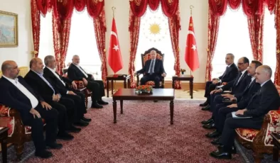 İsrail Dışişleri Bakanı Heniyye ile görüşen Cumhurbaşkanı Erdoğan’ı hedef aldı