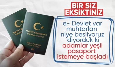 Kapatılsın diye gündeme gelmişti: Muhtarlar yeşil pasaport talep ediyor