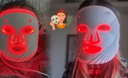 Kırmızı LED ışıklı yüz maskeleri trend oldu! Led maske faydaları nelerdir?