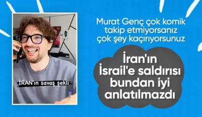 Komedyen Murat Genç, İran’ın İsrail saldırısıyla dalga geçti