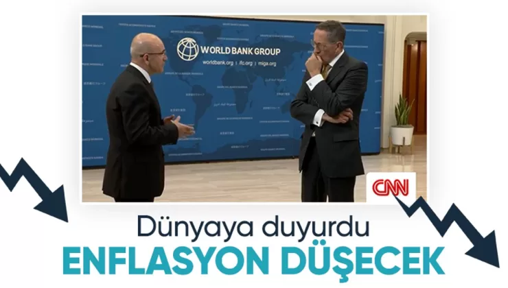 Mehmet Şimşek’ten CNN International’da net mesaj: Enflasyon düşecek