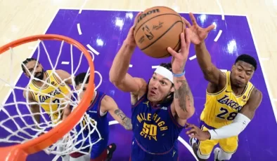 NBA play-off’larında Nuggets, Lakers’ı yenerek seriyi 3-0 yaptı