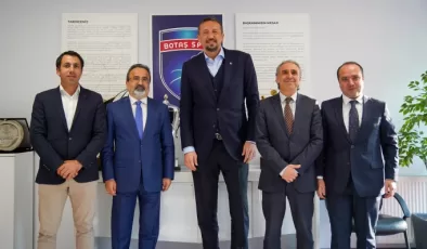 TBF Başkanı Hidayet Türkoğlu’ndan BOTAŞ Spor Kulübüne ziyaret