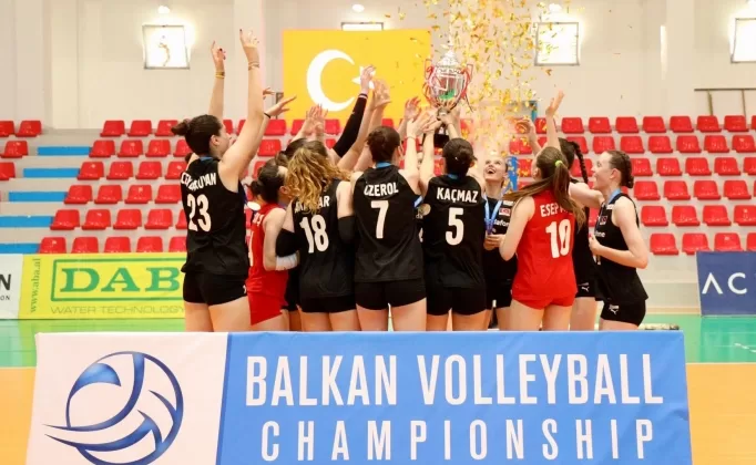 18 Yaş Altı Bayan Ulusal Voleybol Ekibi, Balkan şampiyonu!